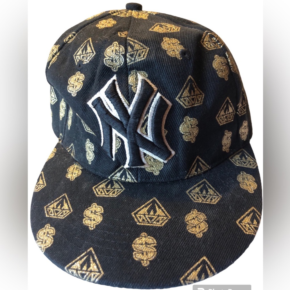 New York all over print hat , one size